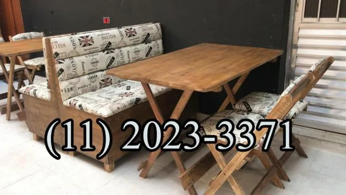 Sofá Booth para bar, lanchonete, hamburgueria