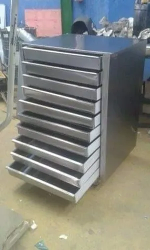 Gaveteiro térmico para pastel, em aço inox, Direto da fábrica da Equipando Inox