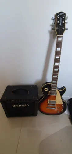 Guitarra Strinberg Les Paul + Amplificador Meteoro - Kit Completo - Aceito Proposta