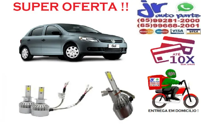 Ultra LED(Alta)Volkswagen Gol G5 6000K 12V 24V