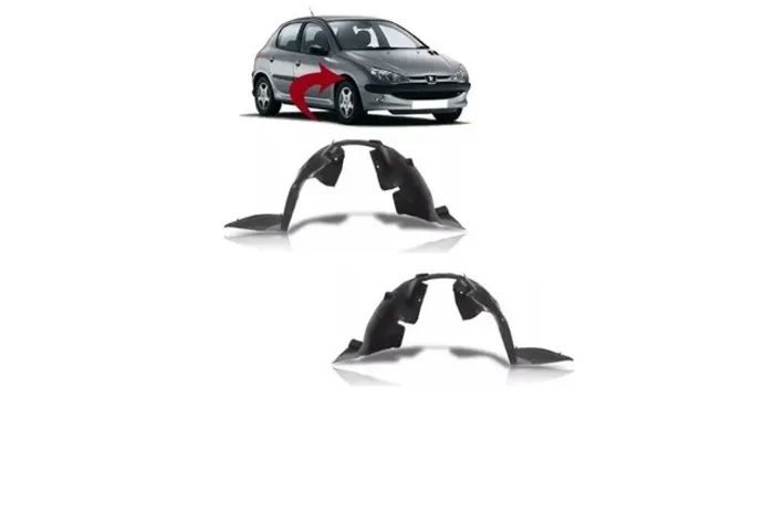 Par Parabarro Lameiro Peugeot 206 1999 2000 a 2009 2010 2011