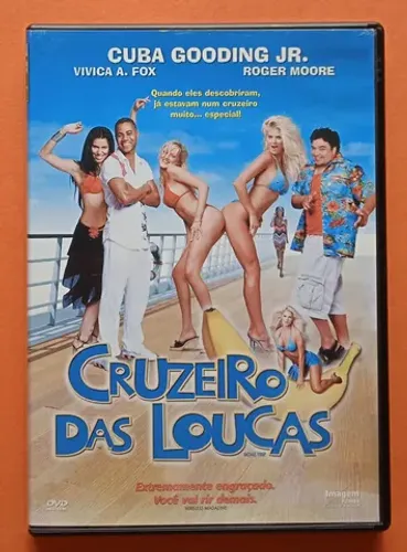 Dvd Cruzeiro das Loucas - Cuba Gooding Jr.