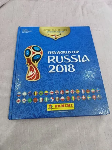 Álbum de Figurinhas Copa do Mundo 2018