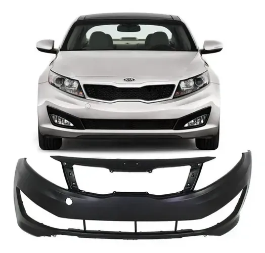 Parachoque Dianteiro Kia Optima 2013 / 2014 - Preto Liso - FPI