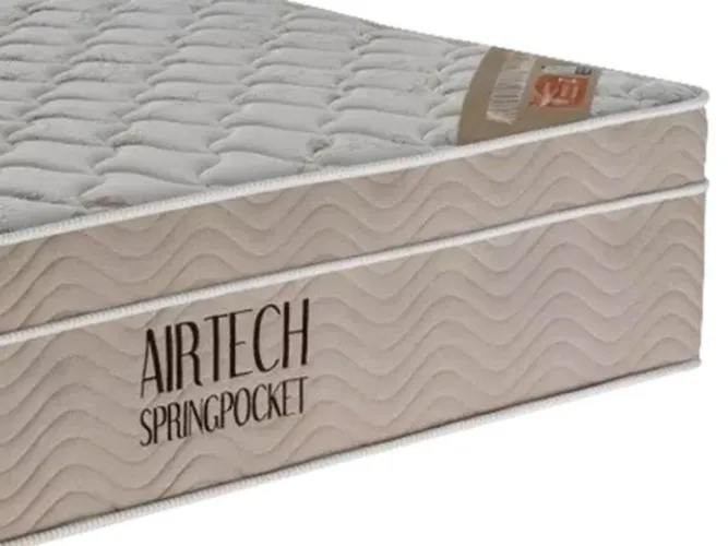 Colchão Queen Spring Pocket Molas Ensacadas LD