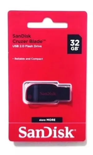 Pen Drive 32gb sandisk cruzer blade