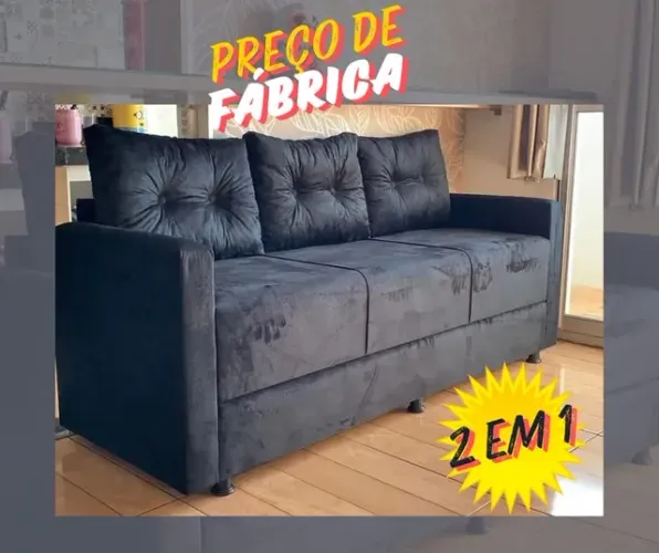  SOFÁ CAMA Casal MAIS VENDIDO do Estado!  Da FÁBRICA para sua CASA!!!casa