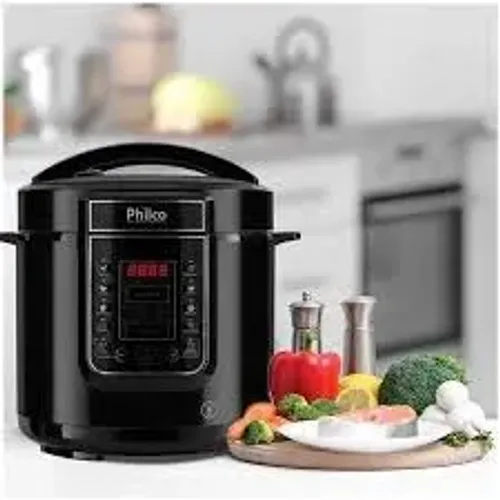 Lacrada Panela de Pressão Digital 6L Preta 1.000W 220V Preta - Philco