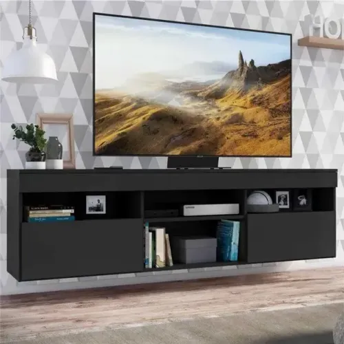 Promoção Rack 65'' Preto Padrao   
