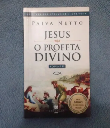 Livro JESUS O PROFETA DIVINO volume 2 Paiva Netto (excelente estado)