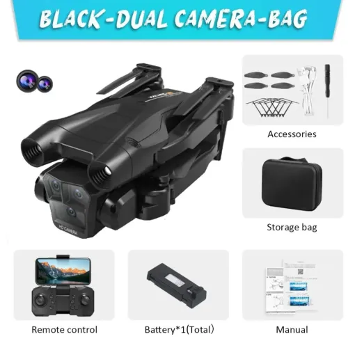 Drone H12 com 2 Câmera