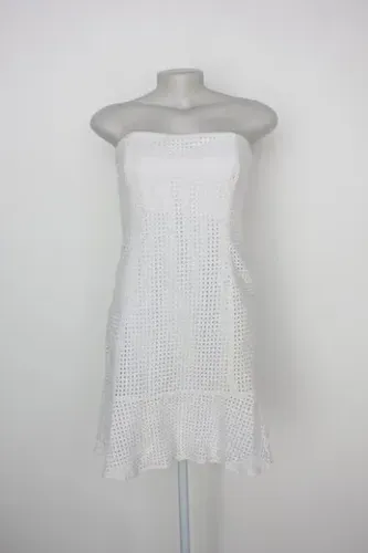 Vestido Ellus Feminino Branco - Tam P