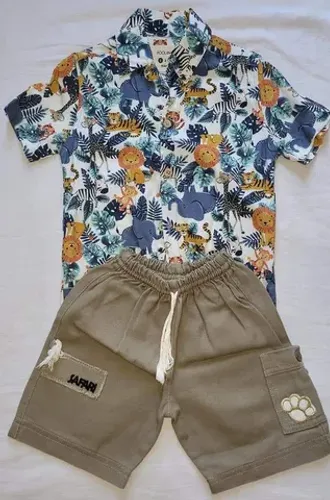 Conjunto tema safari