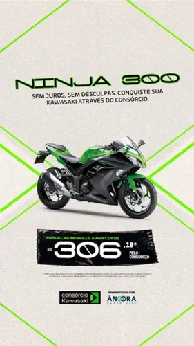 Consorcio Kawasaki Ninja 300, Z400, z900, Vulcan 650