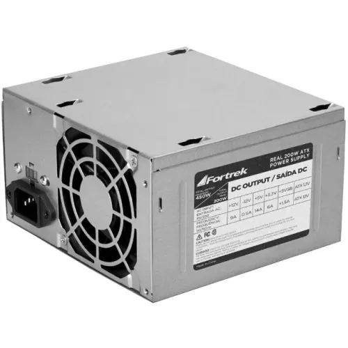 Fonte ATX 200W Real Fortrek - WZetta