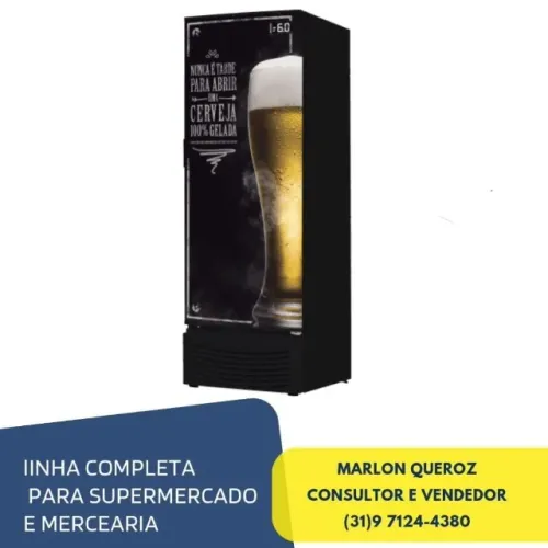 Cervejeira Fricon 8 caixas Adesivada 110/220v
