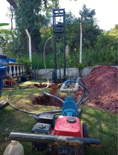 Perfuratriz completa para até 45 mts
