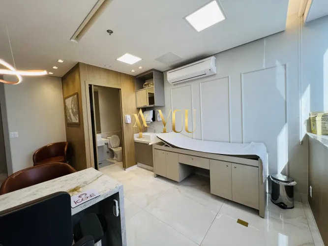 Impecável Consultório Médico em Clínica Luxuosa no Órion Complex. Aluguel por Pe