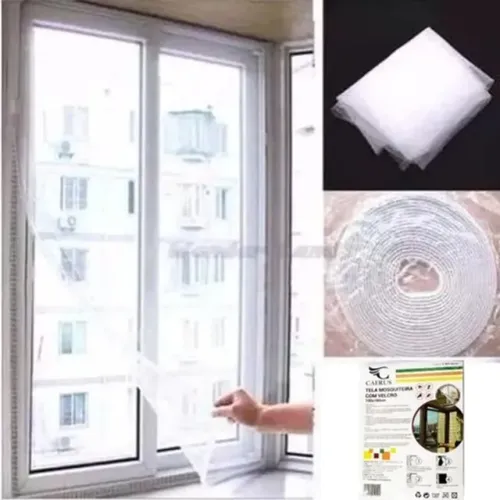 Tela Mosquiteira Com Velcro 150x180cm Crs-6250 Caerus