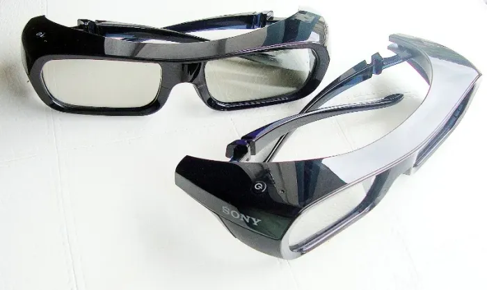 Par de Óculos 3d Sony TDG-BR250 com capa (Item para Colecionador ou Decoração )
