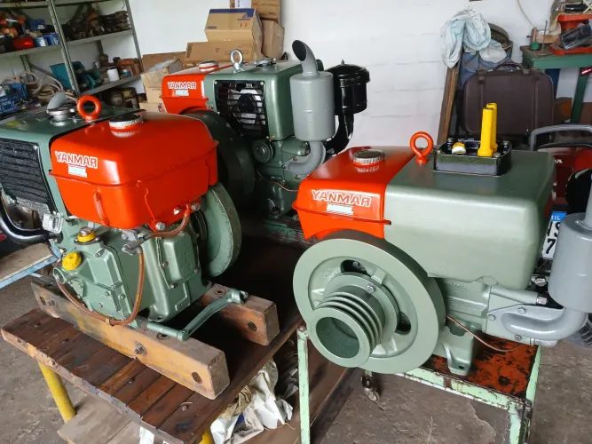 Três Motores Yanmar para Venda
