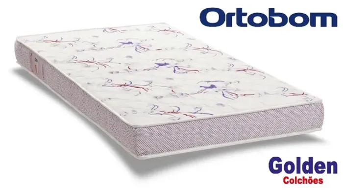 Colchão de Espuma Solteiro Ortobom.