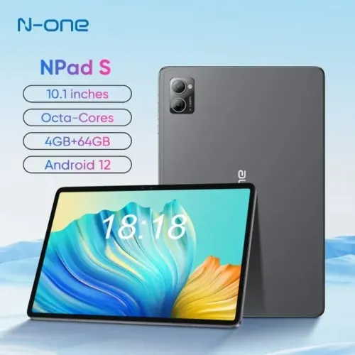 Tablet NPad S 10,1 polegadas 4GB 64GB Android 12 8 núcleos MTK *mAh Dual WIFI BT5.0