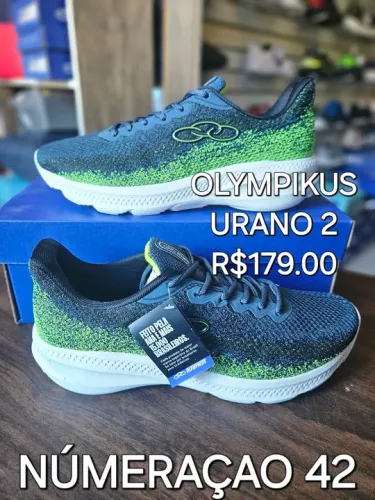 PROMOÇÃO TÊNIS OLYMPIKUS URANO ORIGINAL E COM GARANTIA R$179.00 AVISTA.