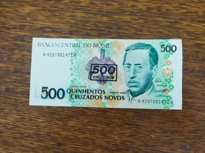 Nota De Quinhentos Cruzados Novos