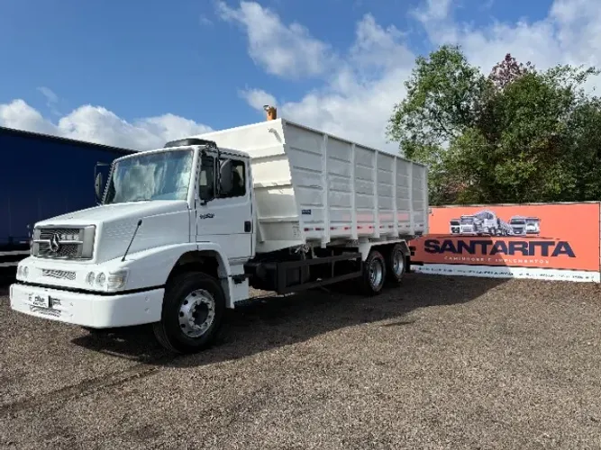 MB M.Benz L 1620 6X2 2011 Caminhão Truck Com Caçamba Basculante Agrícola 29M³ Revisado