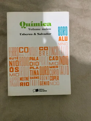 Livro Química - Volume único - Usberco & Salvador