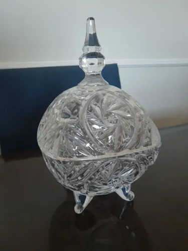 Bomboniere de Cristal Lapidados Polonês
