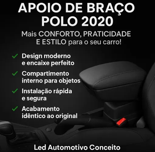 Apoio de Braço do Polo 2020 até 2025