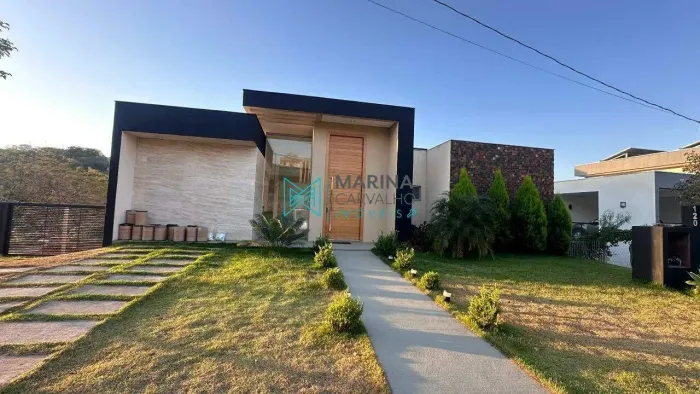 Casa em condomínio à venda, 3 quartos, 1 suíte, 4 vagas, Condomínio Champagne - Lagoa Sant
