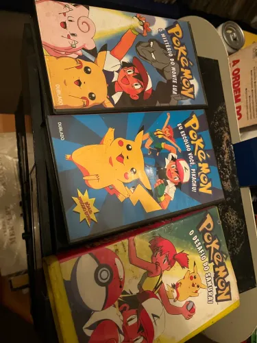 Fitas de vídeo Cassete VHS Pokémon