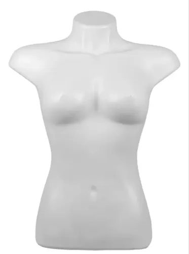 Busto manequim branco