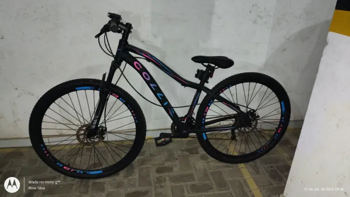 Bicicleta Colli, Eudora em alumínio, quadro rebaixado. 