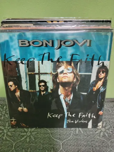 Laserdisc Bon Jovi Keep The Faith Vídeos