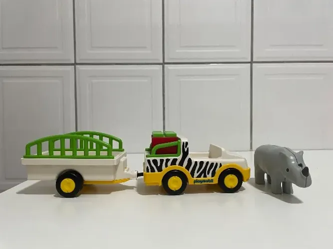 Playmobil 123 - Carro Safári