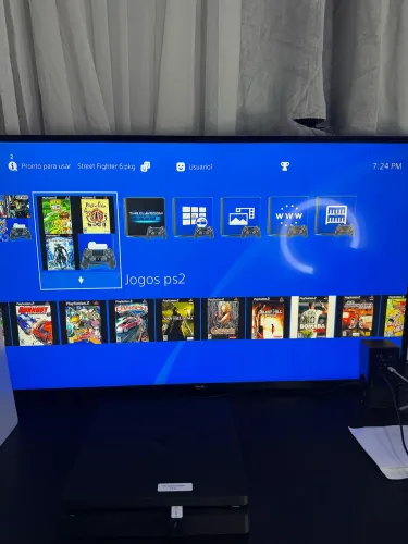 Ps4 Slim 1TB D3SBloKEado0 + de 20 mil jogos