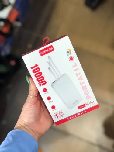 Carregador Portátil Power Bank 10000mAh Espada