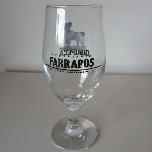 Taça de Cerveja Farrapos - Cervejaria Guaíba