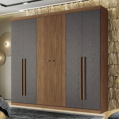 Guarda-Roupa Buriti 6 Portas Casal R$1249,90-Entrega em 24H Paga na Entrega