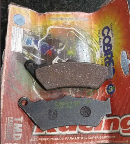 Jogo pastilha dianteira xt660R Cobreq N-934
