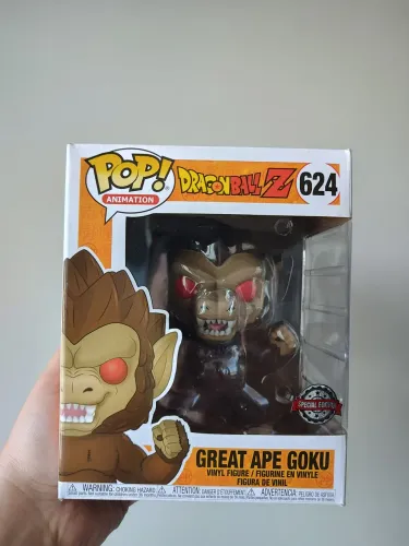 Funko Pop! Dragon Ball Z Great Ape Goku - Edição Especial Super Sized 6"