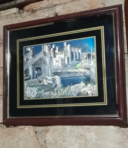Quadro Decorativo Castelo Medieval