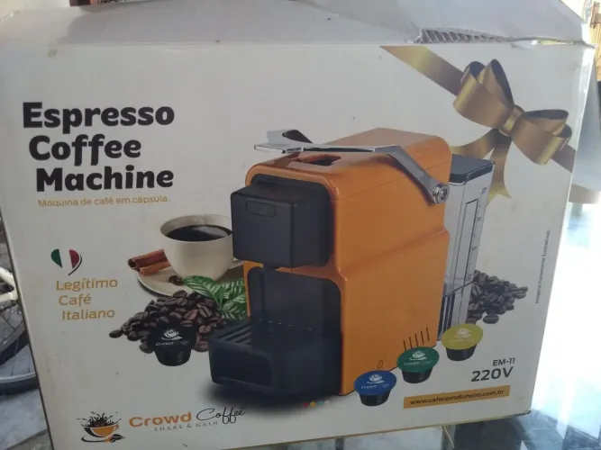 Máquina de Café Espresso Crowd Coffee EM-11 220V