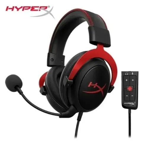 HEADSET HYPERX CLOUD II PRO GAMMING PRETO/ VERM. - ORIGINAL