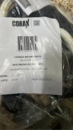 Cinto paraquedista + kit linha de vida completo