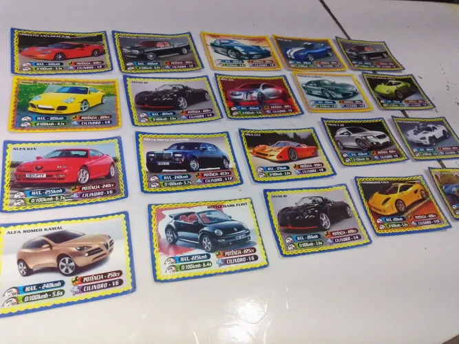 Coleção de Carros Antigos - Miniaturas cards